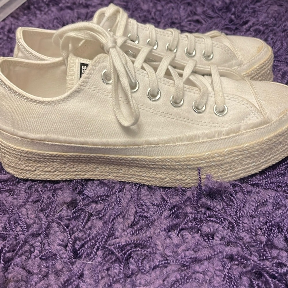 Converse platform sneakers